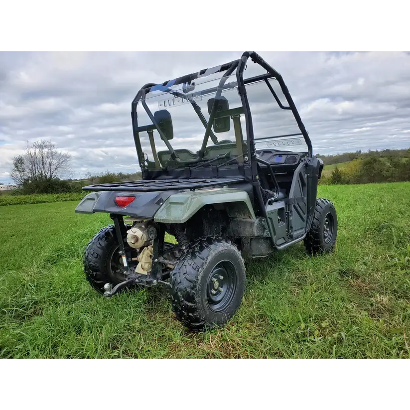 Honda Pioneer 500 - Lexan Back Panel w/Vent and Soft Lower Panel Options