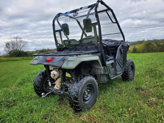 Honda Pioneer 500 - Lexan Back Panel w/Vent and Soft Lower Panel Options