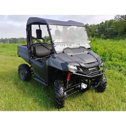 Honda Pioneer 700 - 2 Pc Scratch-Resistant Windshield