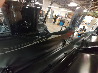 Honda Pioneer 700 2-Seater - Lexan Back Panel w/Vent and Soft Lower Panel Options - Back Panel