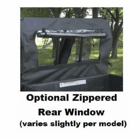 Honda Pioneer 700 2-Seater - Vinyl Windshield/Top/Rear Combo - Windshield/Roof/Back Panel