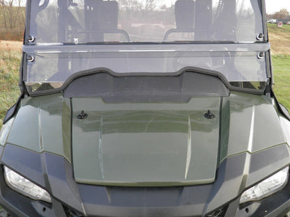 Honda Pioneer 700 4-Seater - 2 Pc Windshield with Clamp Vent and Hard Coat Options - Windshields