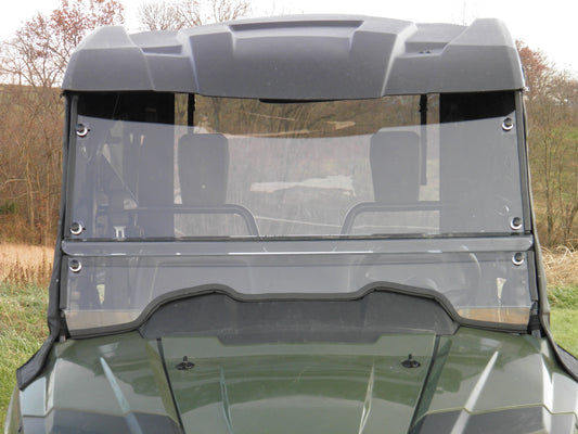 Honda Pioneer 700 4-Seater - 2 Pc Windshield with Clamp Vent and Hard Coat Options - Windshields