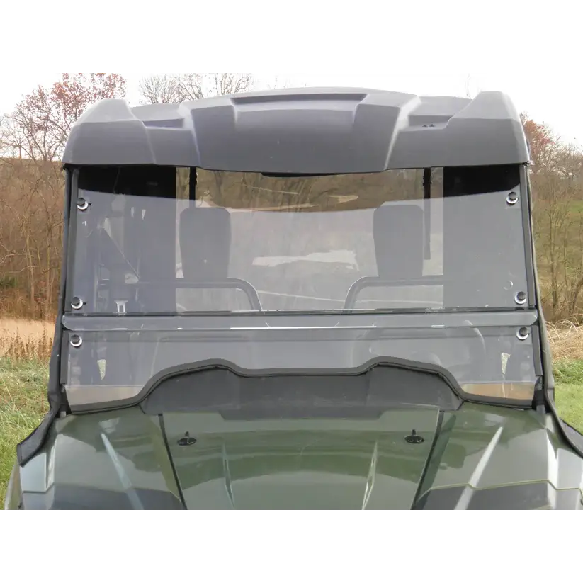 Honda Pioneer 700 4-Seater - 2 Pc Windshield with Clamp Vent and Hard Coat Options