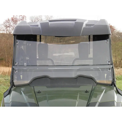 Honda Pioneer 700 4-Seater - 2 Pc Windshield with Clamp Vent and Hard Coat Options