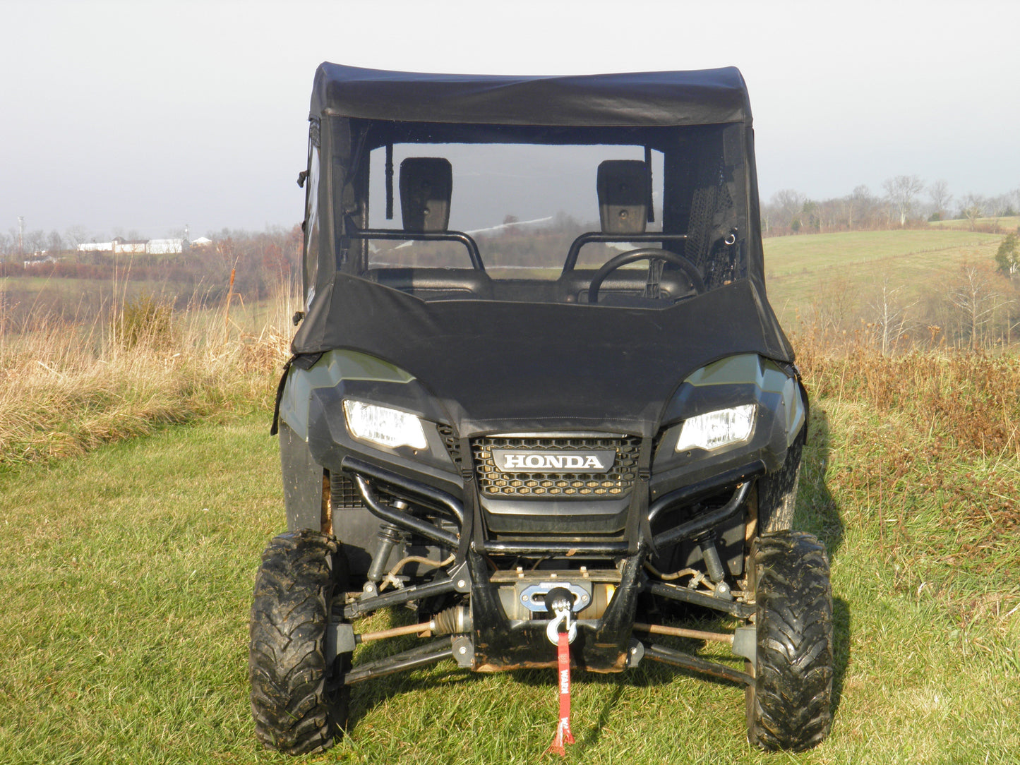 Honda Pioneer 700 4-Seater - Full Cab Enclosure with Vinyl Windshield - Full Cab Enclosure