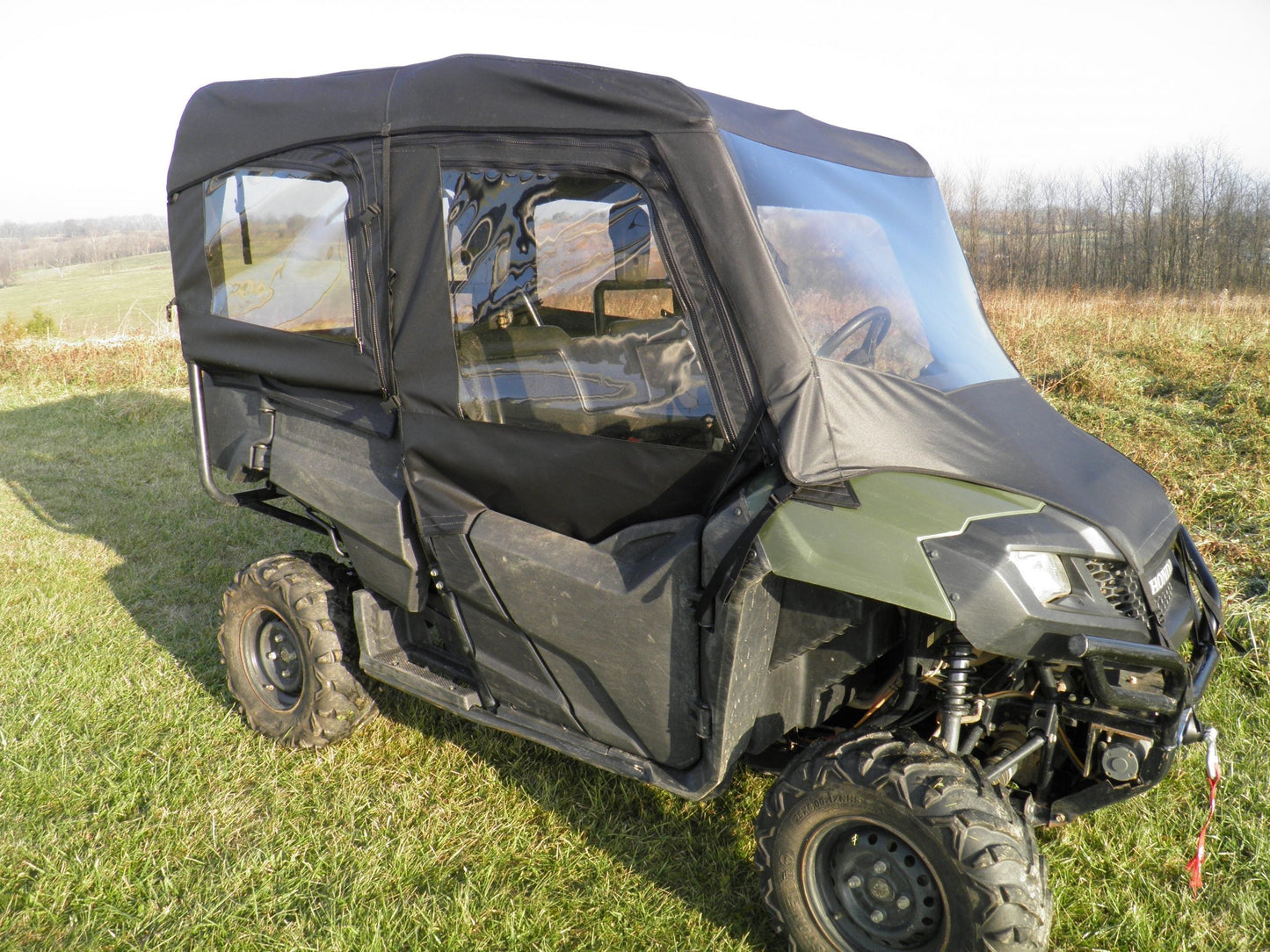 Honda Pioneer 700 4-Seater - Full Cab Enclosure with Vinyl Windshield - Full Cab Enclosure