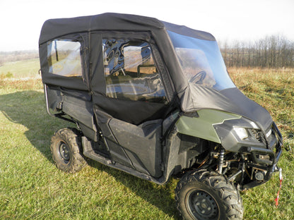 Honda Pioneer 700 4-Seater - Full Cab Enclosure with Vinyl Windshield - Full Cab Enclosure