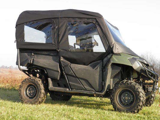 Honda Pioneer 700 4-Seater - Full Cab Enclosure with Vinyl Windshield