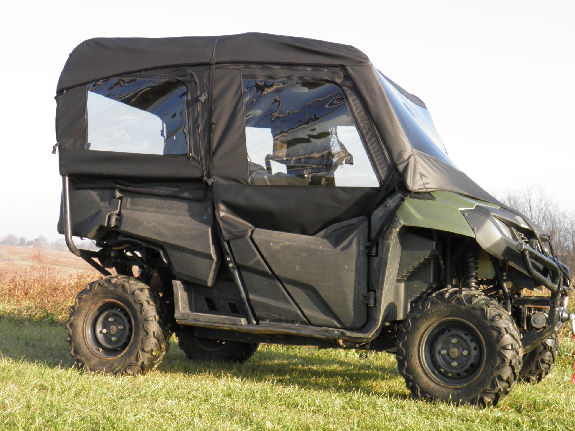 Honda Pioneer 700 4-Seater - Full Cab Enclosure with Vinyl Windshield - Full Cab Enclosure