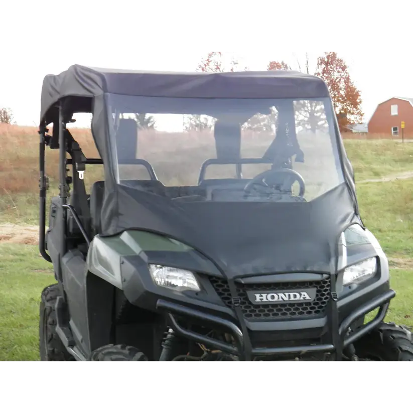 Honda Pioneer 700 4-Seater - Vinyl Windshield/Top Combo