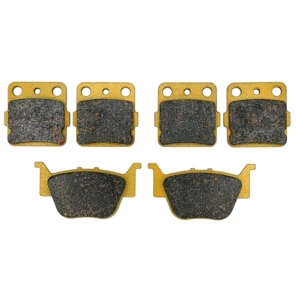 Honda Rancher/Foreman TRX420/TRX500/TRX520 2009-2026 Ceramic Brake Pad Set - Vehicle Parts & Accessories
