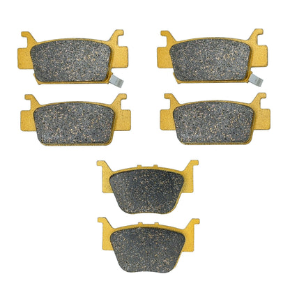 Honda Rincon TRX680/Rubicon 700 2008-2026 Ceramic Brake Pad Set - Vehicle Parts & Accessories