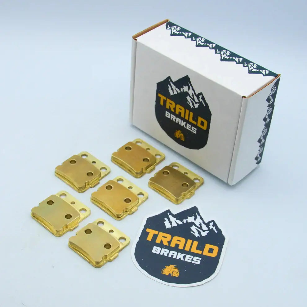 Honda Sportrax TRX 400EX/400X/300EX/300X 1993-2014 Brass Brake Pad Set - Brake Pads