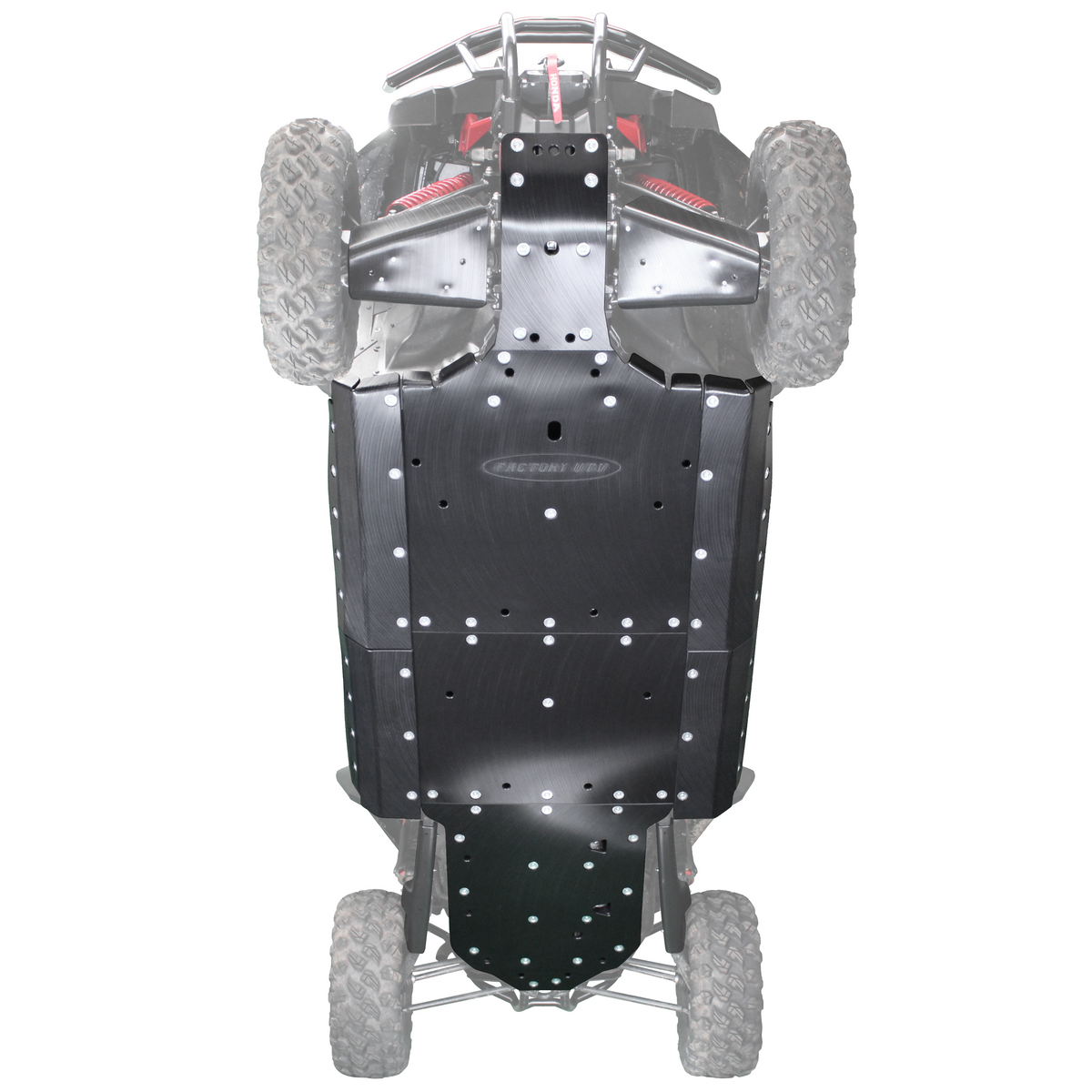 Honda Talon 1000 4 UHMW Skid Plate and Rock Sliders - 1/2’’ / No X-Brace / Add Rock Sliders - Skid Plates