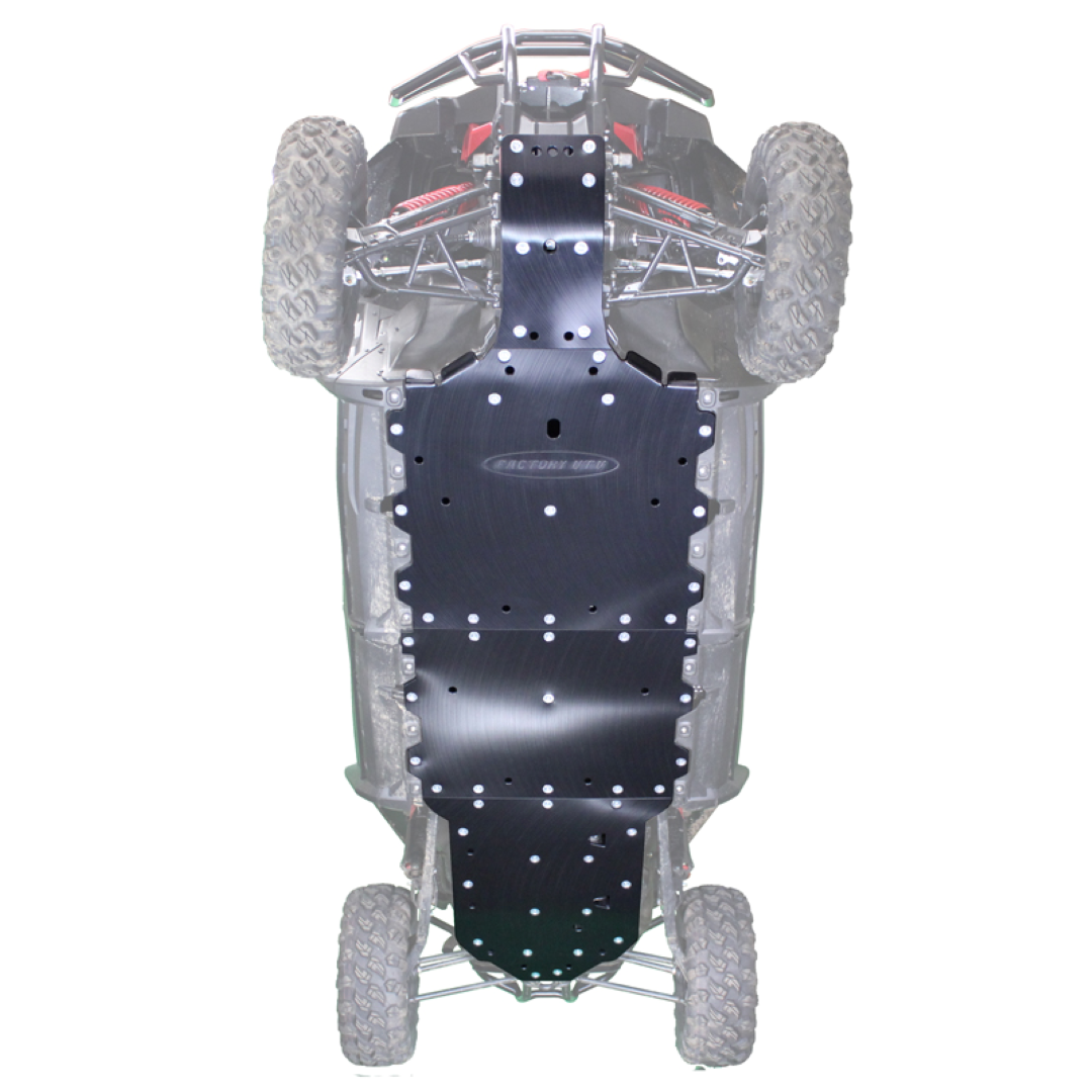 Honda Talon 1000 4 UHMW Skid Plate and Rock Sliders - 1/2’’ / No X-Brace / No Rock Sliders (Skid Only) - Skid Plates