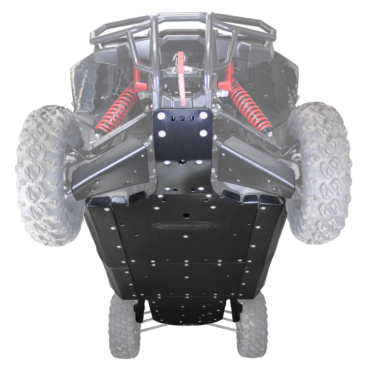 Honda Talon 1000 4 UHMW Skid Plate and Rock Sliders - Skid Plates