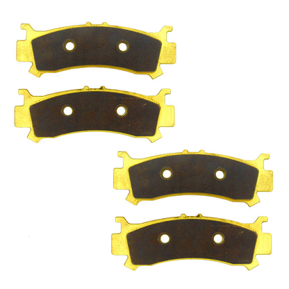 Honda Talon 1000R/1000X/1000X-4 2019-2026 Brass Brake Pad Set - Front Axle Set - Vehicle Parts & Accessories