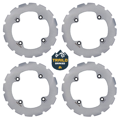 Honda Talon 1000R/1000X/1000X-4 2019-2026 Ridge Rider Disc Brake Rotor Kit - Brake Rotors