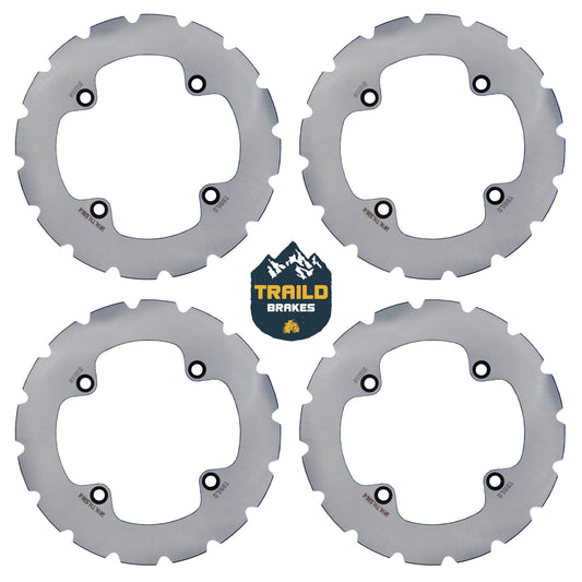 Honda Talon 1000R/1000X/1000X-4 2019-2026 Ridge Rider Disc Brake Rotor Kit - Brake Rotors