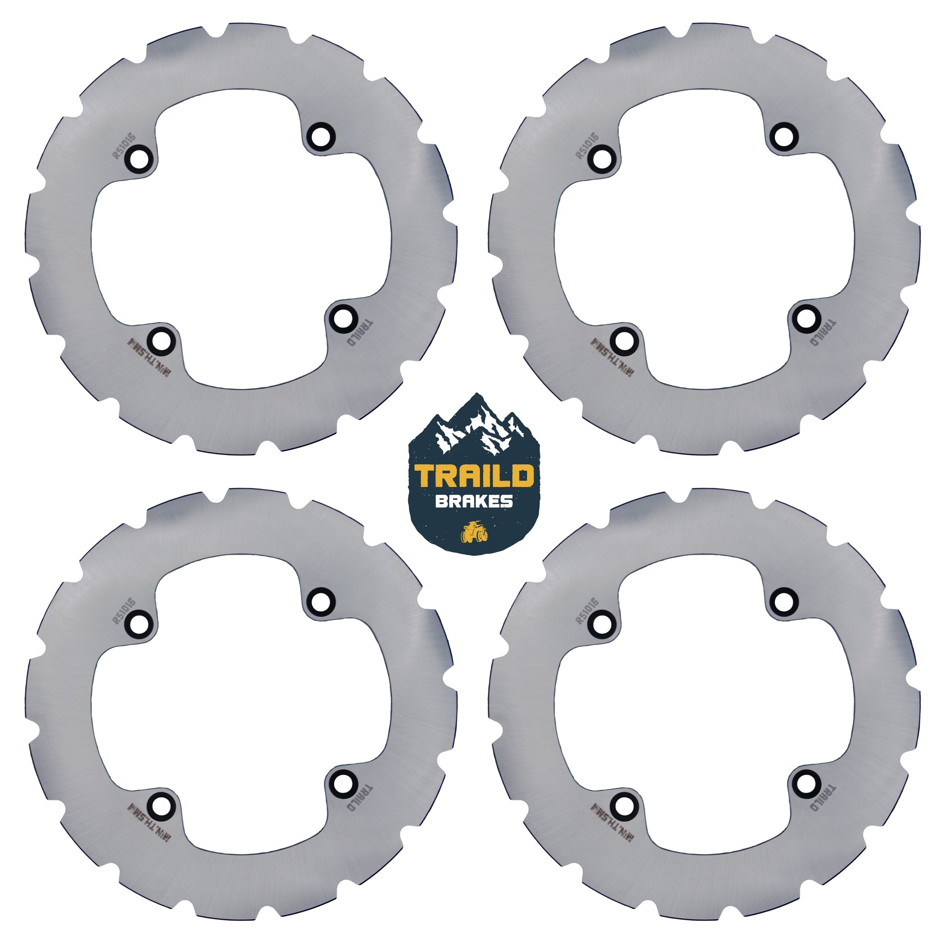 Honda Talon 1000R/1000X/1000X-4 2019-2026 Ridge Rider Disc Brake Rotor Kit - Brake Rotors