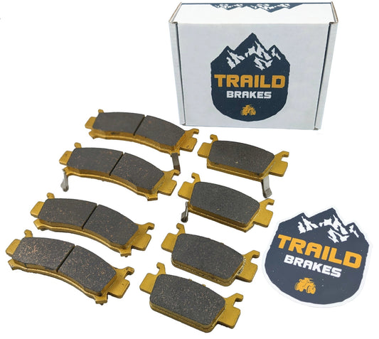 Honda Talon 1000R/1000X/1000X-4 Ceramic Brake Pad Set Front & Rear 2019-2026 - Vehicles & Parts