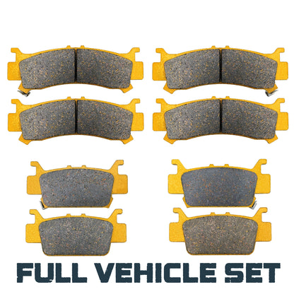 Honda Talon 1000R/1000X/1000X-4 Ceramic Brake Pad Set Front & Rear 2019-2026 - Vehicles & Parts