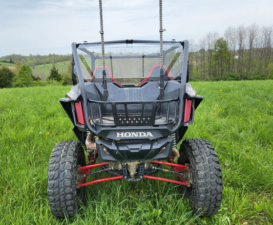 Honda Talon 2-Seater - 1-Pc Lexan Back Panel w/Vent Option - Back Panel