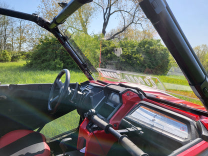 Honda Talon 2-Seater - 1 Pc Windshield w/Vent Clamp and Hard Coat Options - Windshields