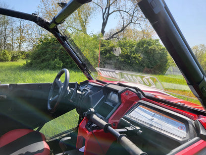 Honda Talon 2-Seater - 1 Pc Windshield w/Vent Clamp and Hard Coat Options