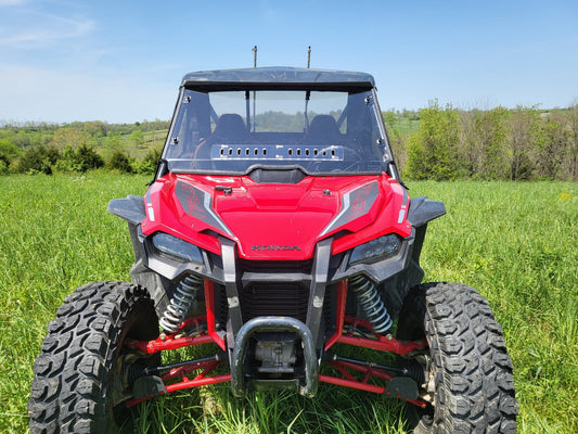 Honda Talon 2-Seater - 1 Pc Windshield w/Vent Clamp and Hard Coat Options - Windshields