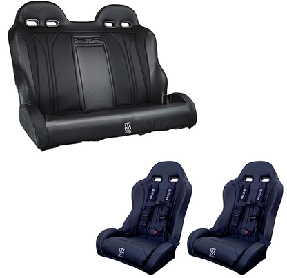 Honda Talon 4 Rear Bench Seat & Front Bucket Seats Set (2019+) - Bench Seat