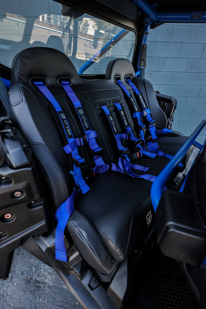 Honda Talon 4 Rear Bench Seat W Harnesses (2019+) - Bench Seat