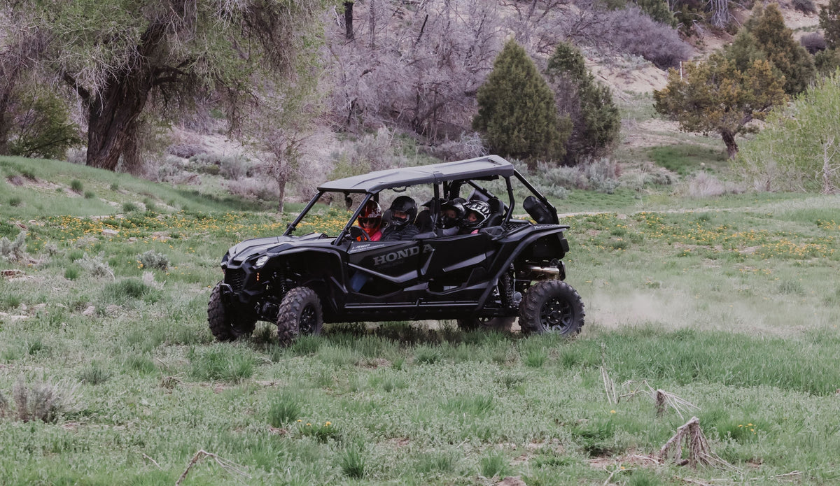 Honda Talon 4 Rear Bench Seat W Harnesses (2019+) - Bench Seat