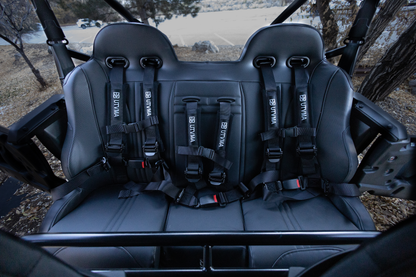 Honda Talon 4 Rear Bench Seat W Harnesses (2019+) - Bench Seat