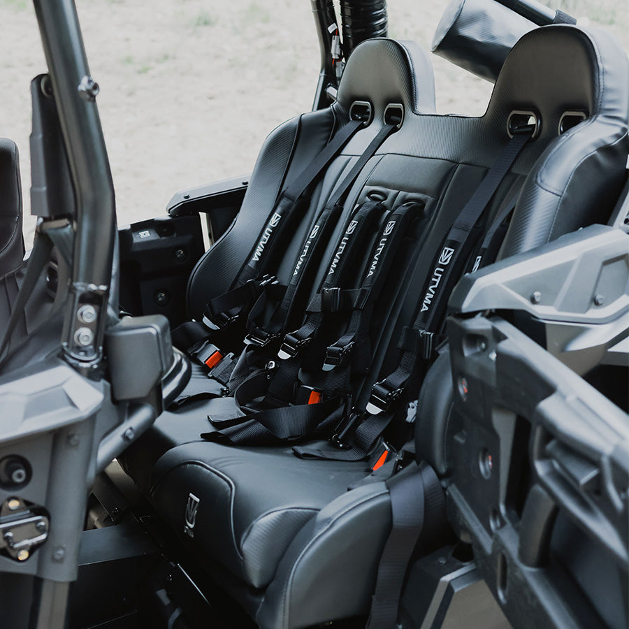 Honda Talon 4 Rear Bench Seat W Harnesses (2019+) - Bench Seat