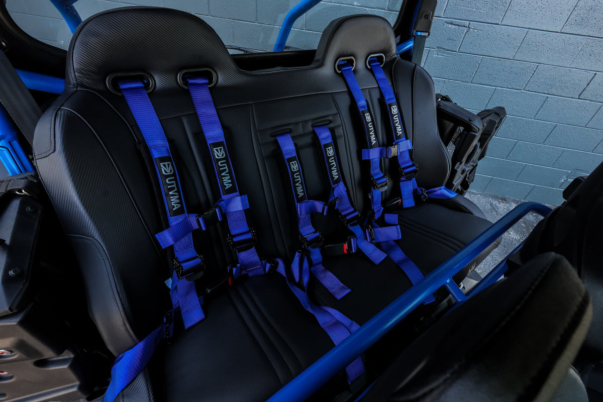 Honda Talon 4 Rear Bench Seat W Harnesses (2019+) - Bench Seat