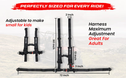 Honda Talon 4 Rear Bump Seat (2020+) - Bump Seat