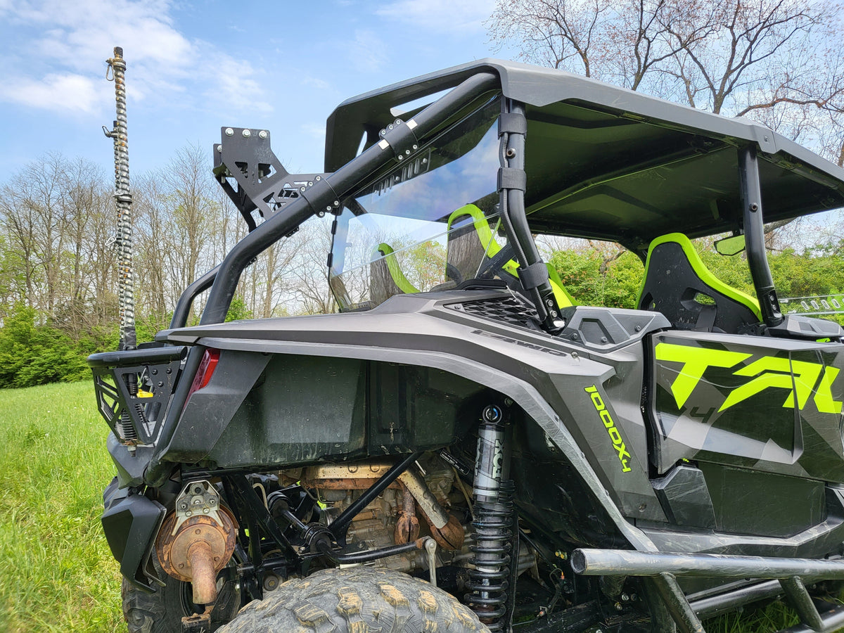 Honda Talon 4-Seater - 1-Pc Lexan Back Panel w/Vent Option - Back Panel