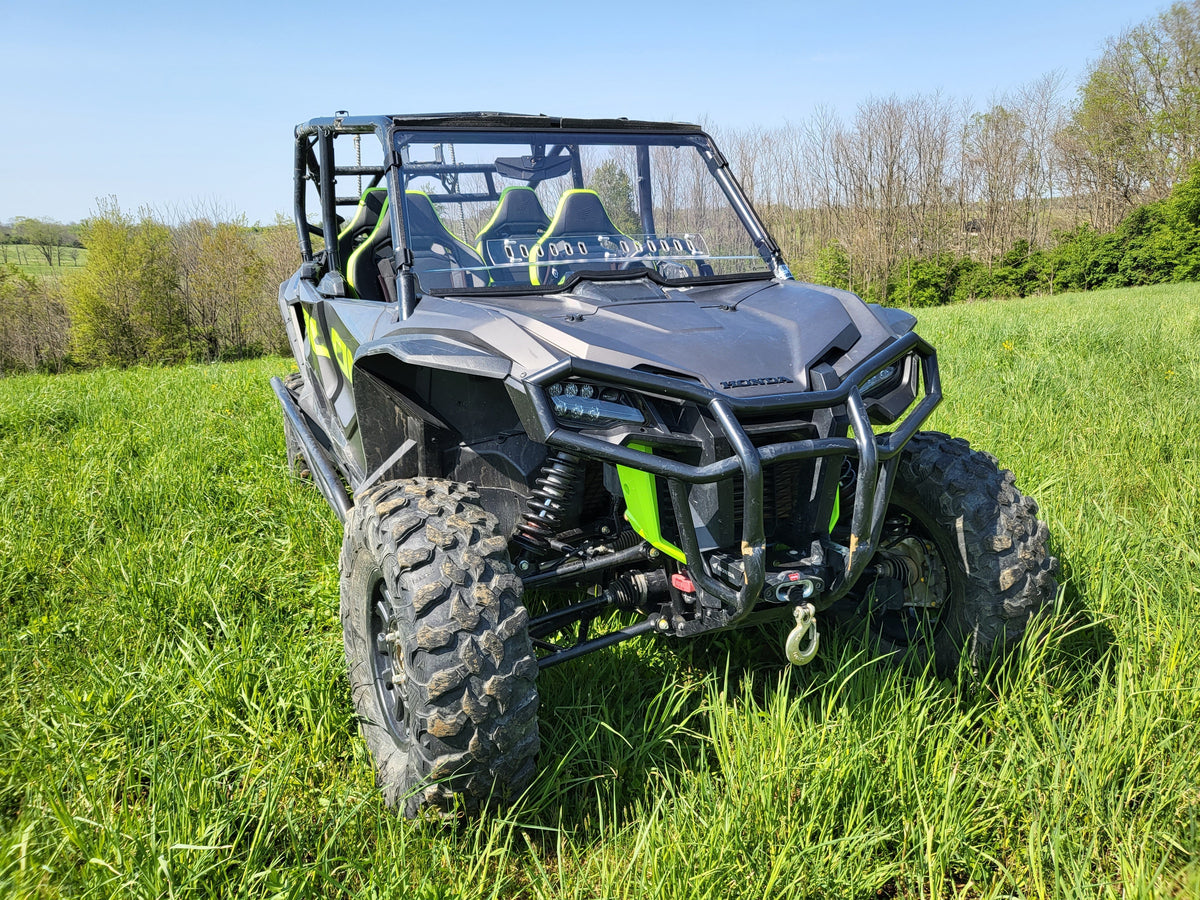 Honda Talon 4-Seater - 1 Pc Windshield w/Vent Clamp and Hard Coat Options - Windshields