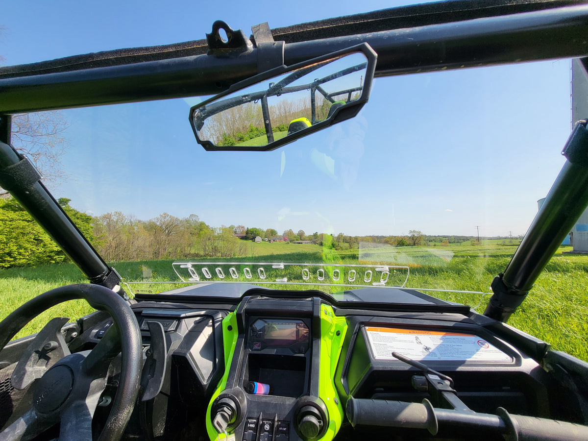 Honda Talon 4-Seater - 1 Pc Windshield w/Vent Clamp and Hard Coat Options - Windshields