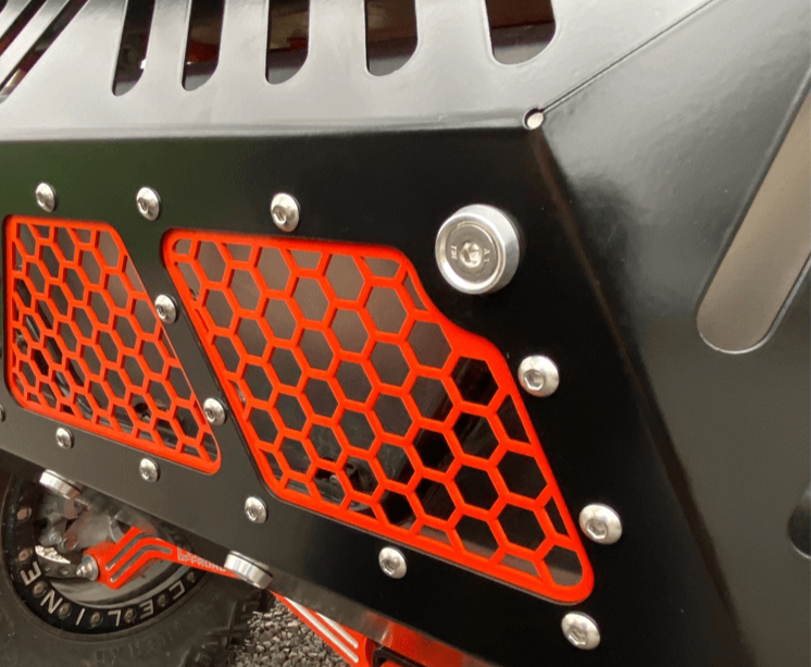 Honda Talon Exhaust Cover - Exhaust