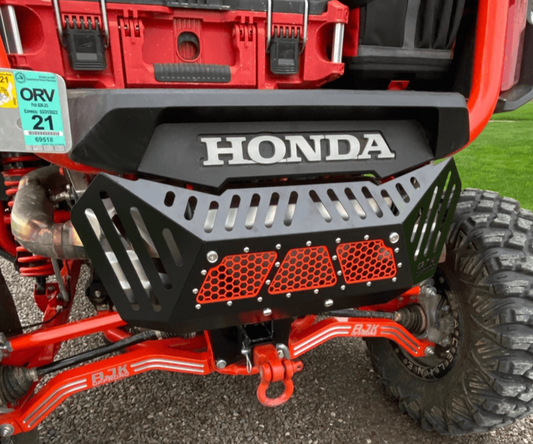 Honda Talon Exhaust Cover - Black - Exhaust