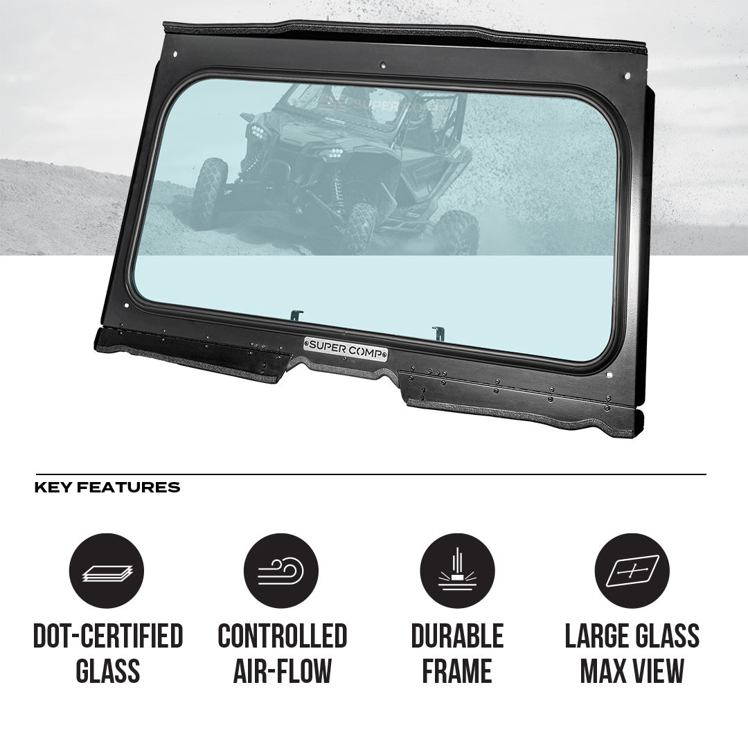 Honda Talon Front Glass Windshield - Glass Front Windshield