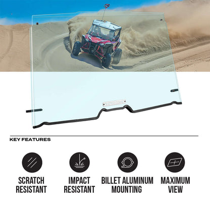 Honda Talon Polycarbonate Full Front Windshield - Polycarbonate Front Windshield