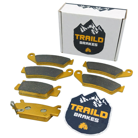 Honda TRX700 XX 2008-2009 Ceramic Brake Pad Set - Vehicle Parts & Accessories