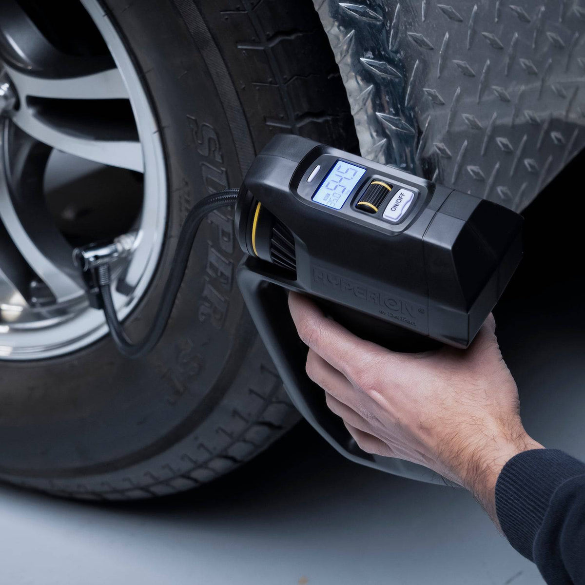 Hyperion Lift-Assist™ Portable Tire Inflator - Tool