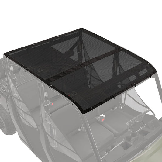 UTV Soft Top Window Net Mesh Fit Polaris Ranger 1000 Crew (2017-2023)