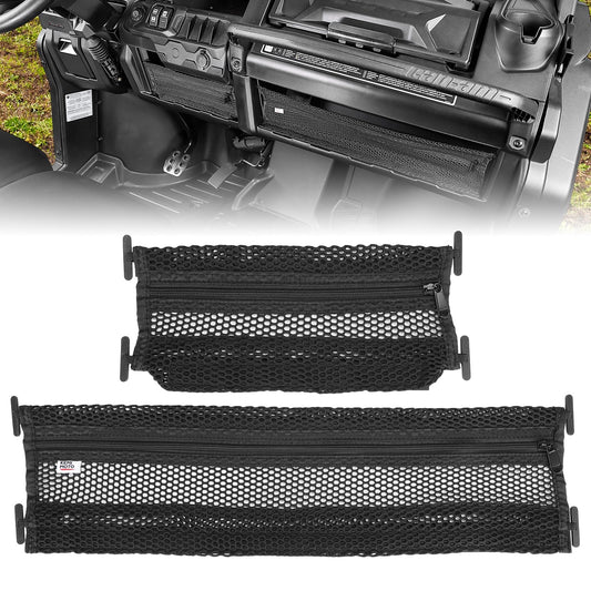 2PCS Dash Storage Nets for Can-Am Defender