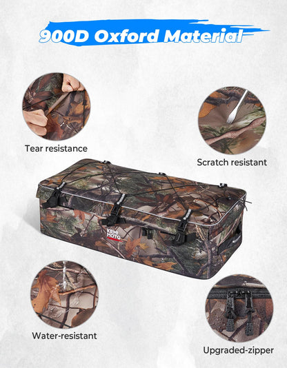 85L ATV Camo Gear Bag for Polaris Sportsman Fourtrax Kawasaki Yamaha